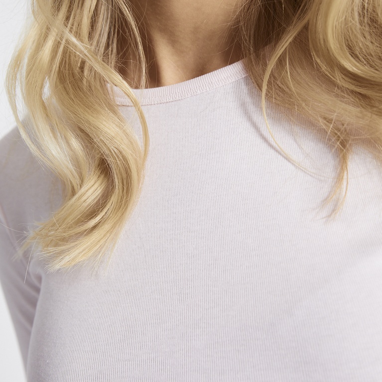 Ribbed long-sleeve-top "Leni"